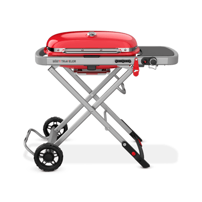 Asador portátil de gas Weber Traveler-view 2