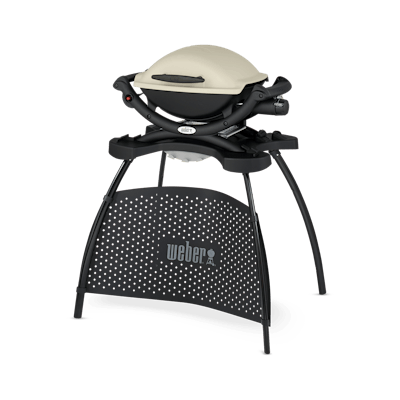 Weber® Q 1000 Gas Barbecue with Stand-view 1