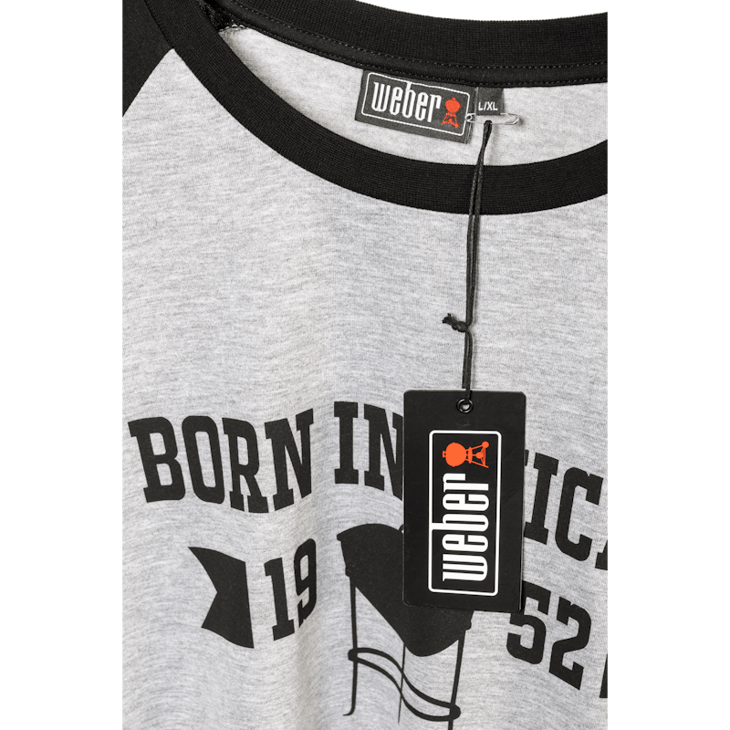 Koszulka unisex z długim rękawem „Born in Chicago”  image number 3